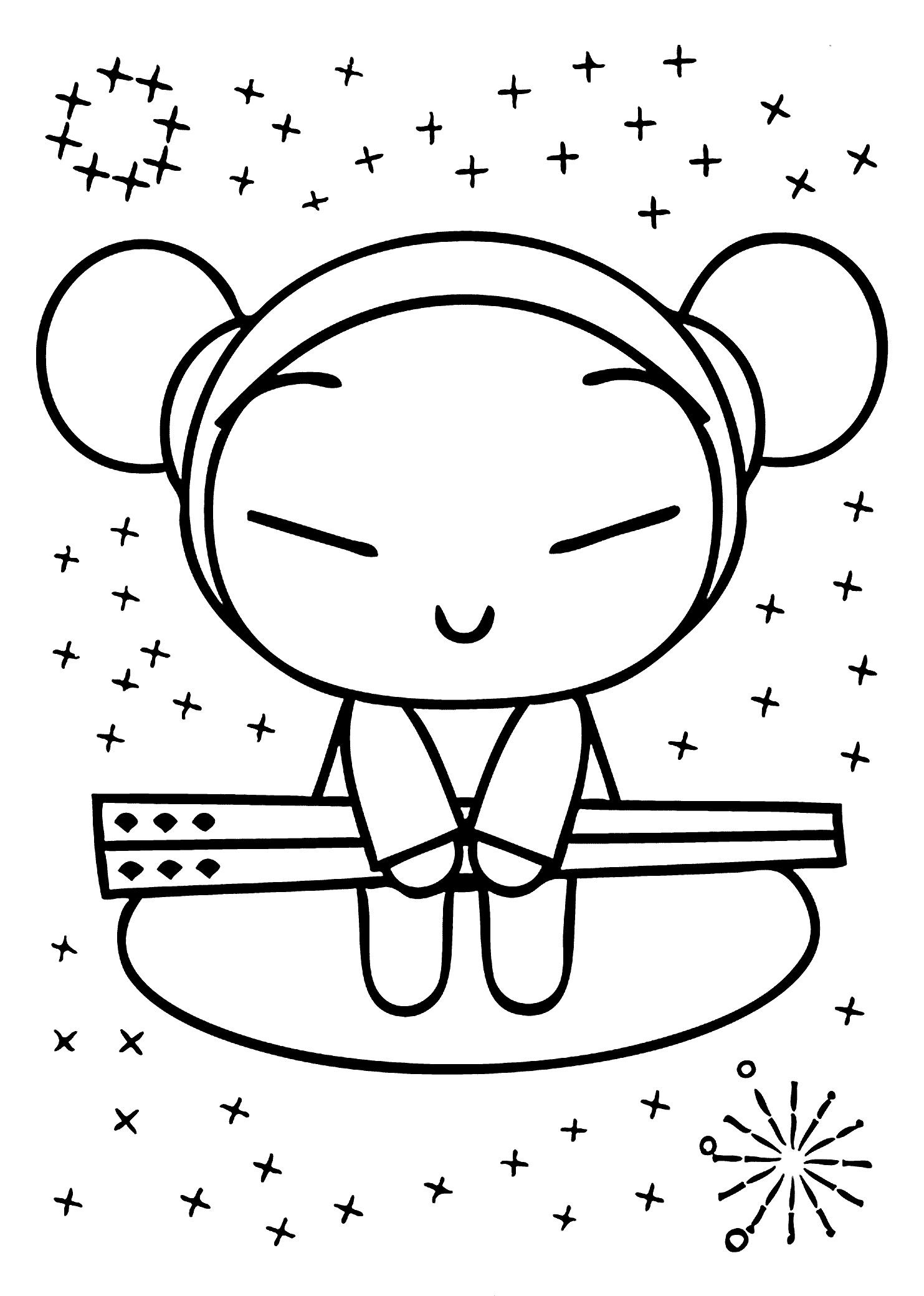 Happy pucca coloring pages for kids printable free cartoon coloring pages kitty coloring hello kitty colouring pages