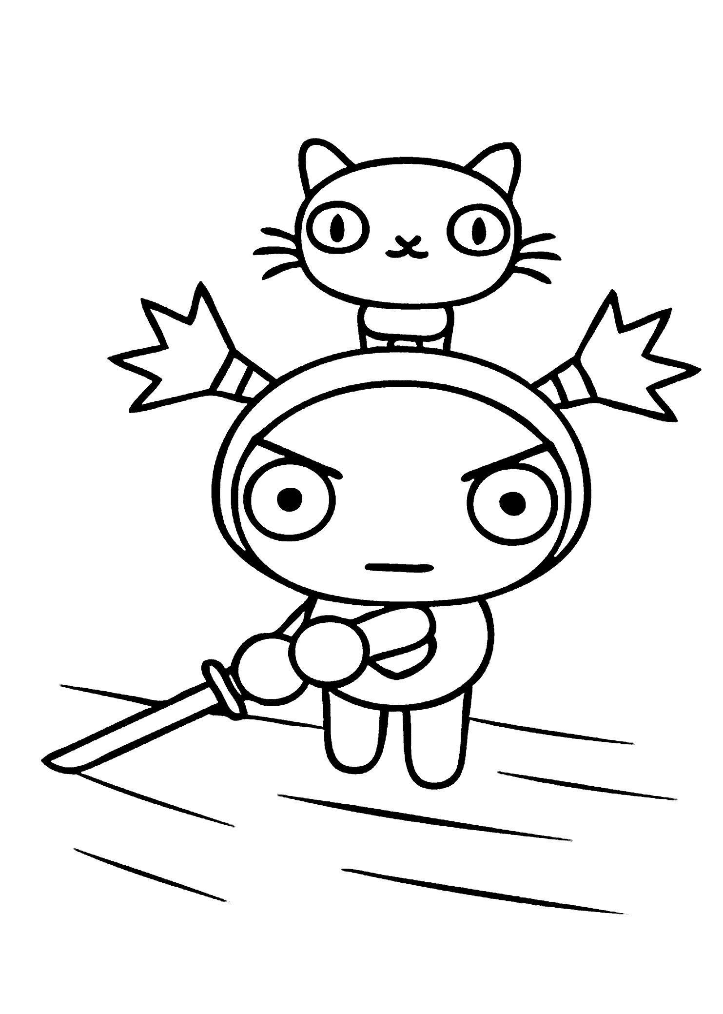 Pucca cartoon coloring pages for kids printable free cartoon coloring pages coloring pages coloring pages for kids