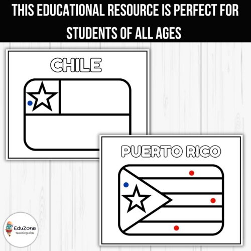 Colorful celebrations hispanic heritage month flag coloring sheets made by teachers