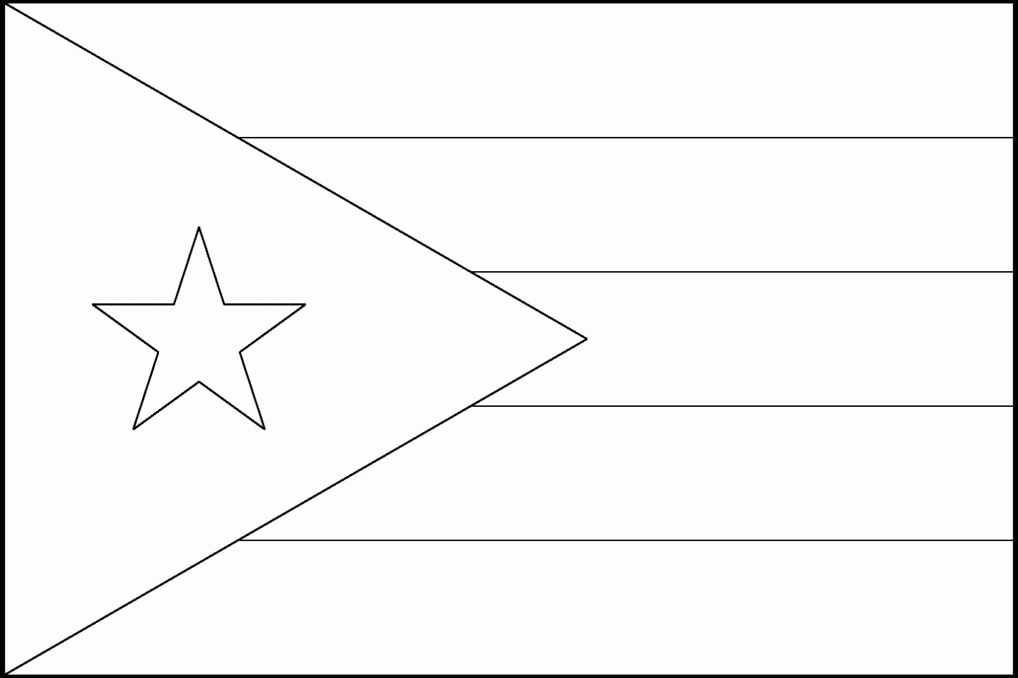 Free puerto rico flag coloring page download free puerto rico flag coloring page png images free cliparts on clipart library