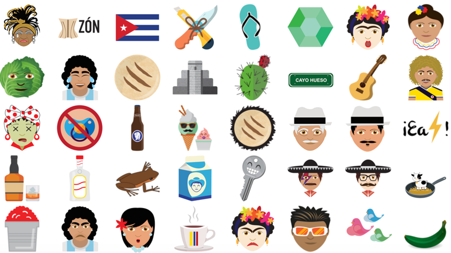 Latino emojis team creator ivãn calle how we really talk