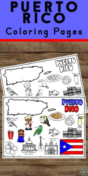 Free puerto rico coloring pages free homeschool deals
