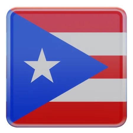 D puerto rico flag illustrations