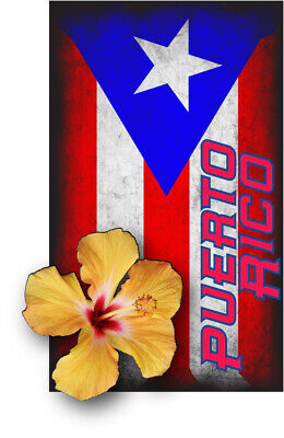 Puerto rico flag pr sticker