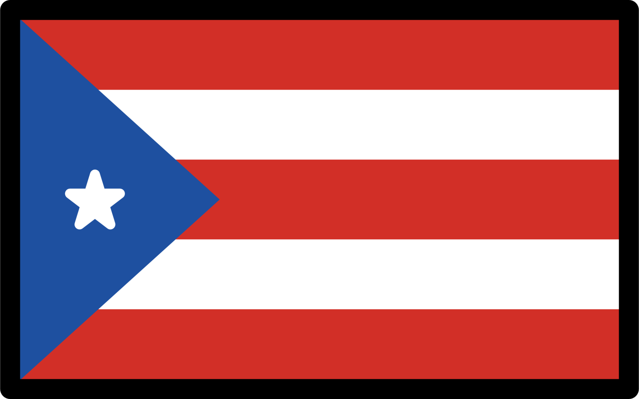 Flag puerto rico emoji