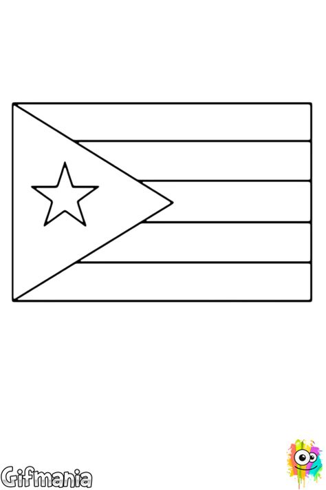 Puerto rico flag coloring page free printable coloring pages flag coloring pages free coloring pages puerto rican flag