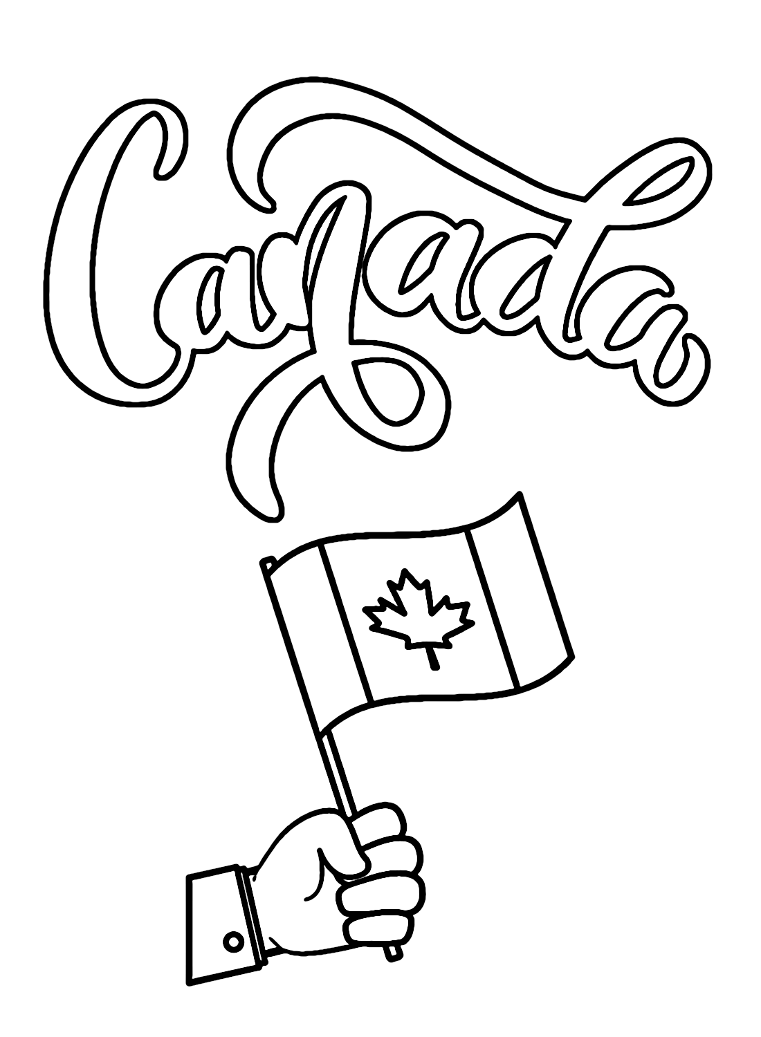 Canada coloring pages printable for free download