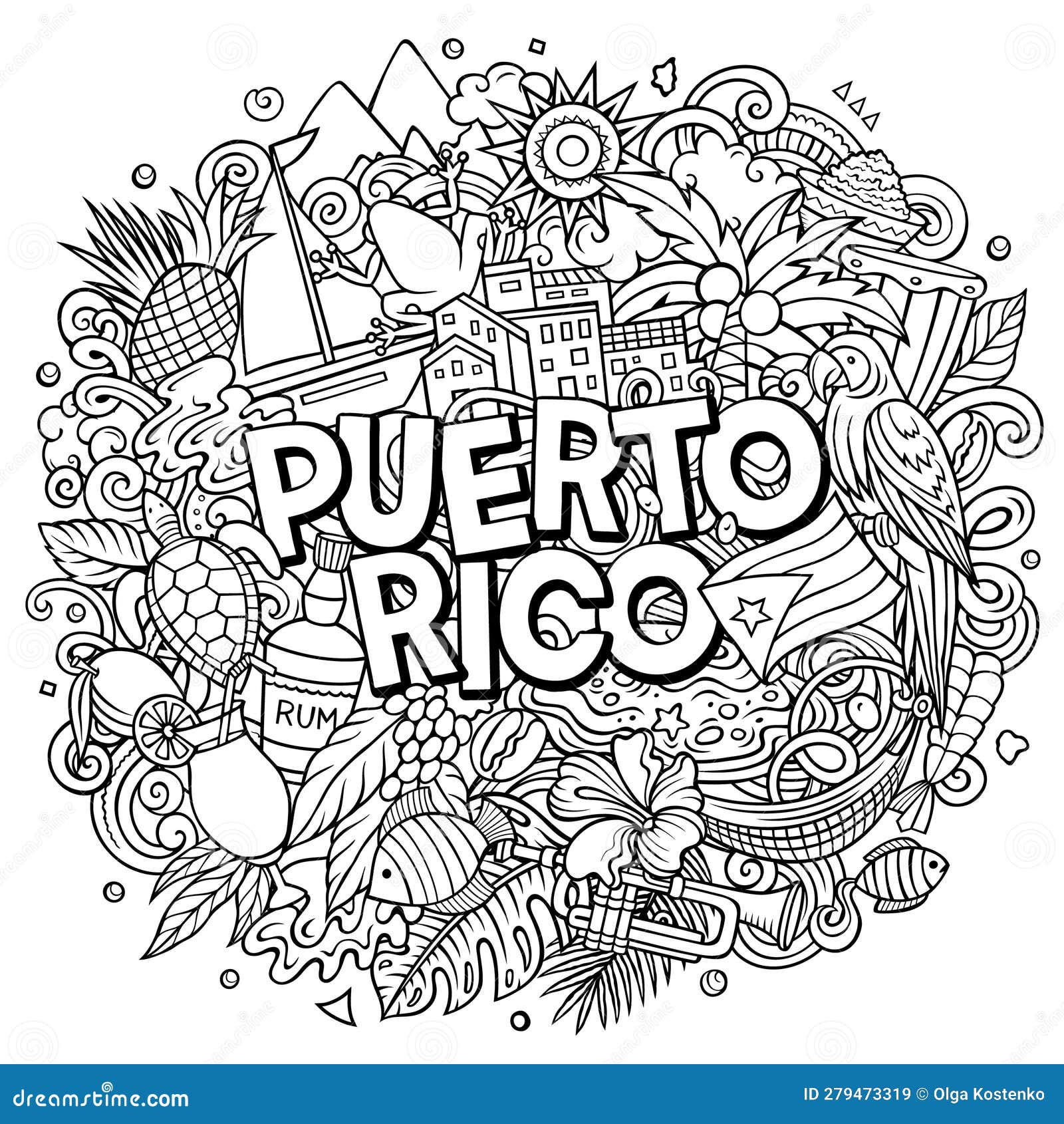 Puerto rico coqui stock illustrations â puerto rico coqui stock illustrations vectors clipart
