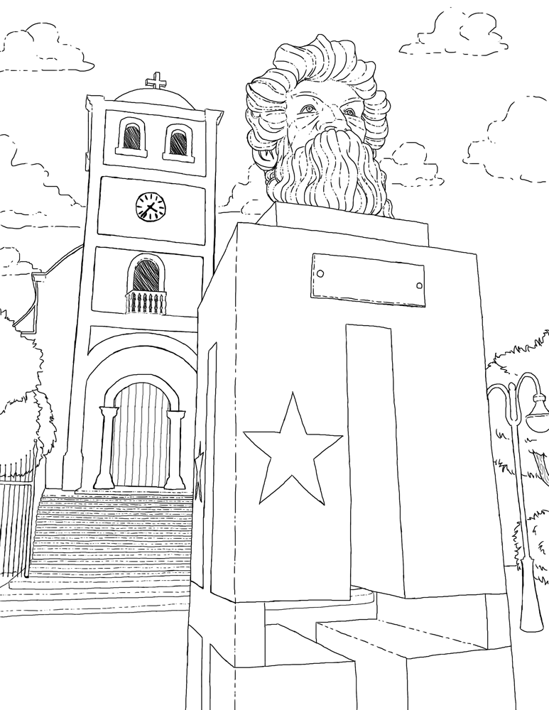 Puerto rico coloring book â victoria cano