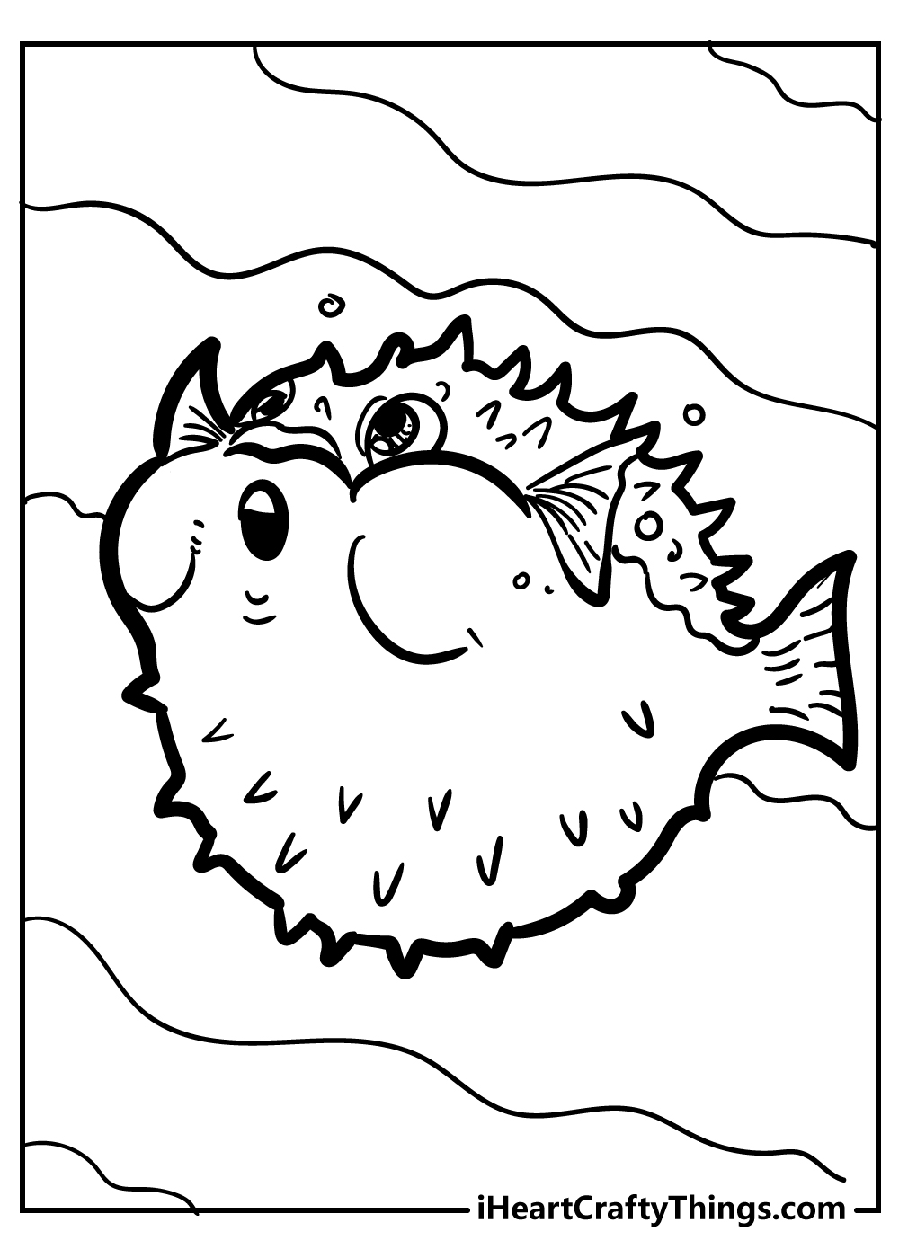 Fish coloring pages free printables