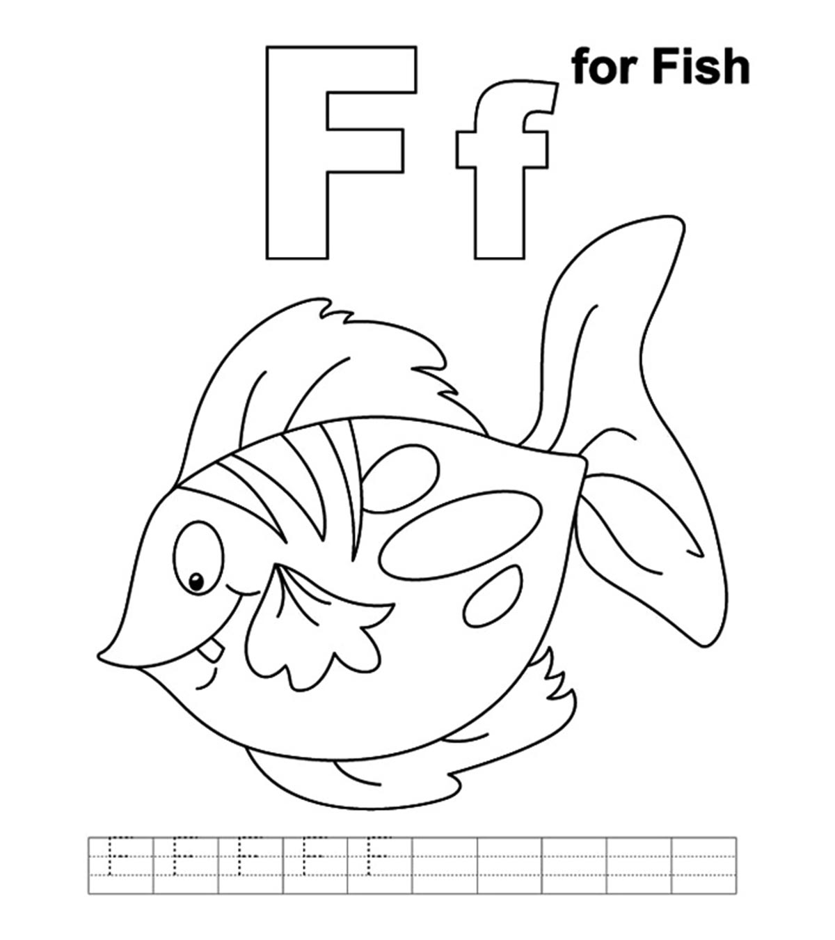 Top free printable fish coloring pages online