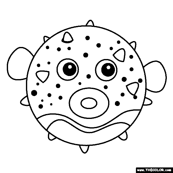 Sea life online coloring pages