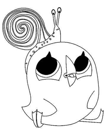 Puffin rock coloring pages