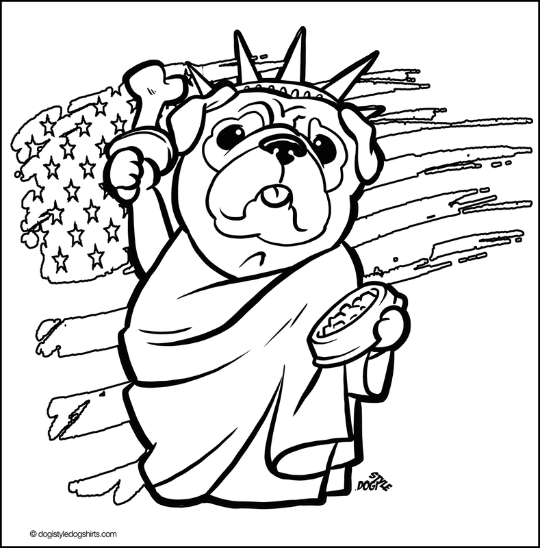 Pug coloring pages to download and print for free puppy coloring pages dog coloring page free coloring pages