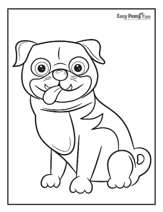 Dog coloring pages