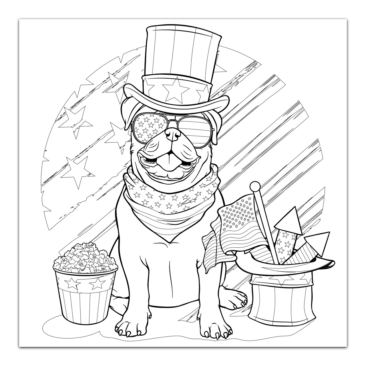 Th of july pug