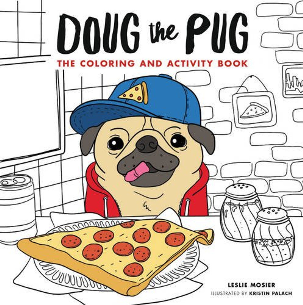 Doug the pug the coloring and activity book