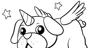 Free printable unicorn coloring pages