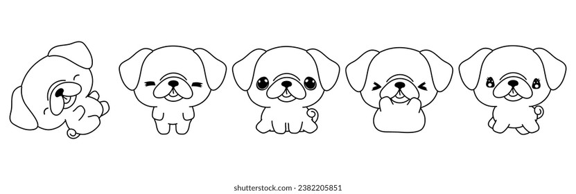 Pug coloring book åçãåºåç çãd çäåçéå