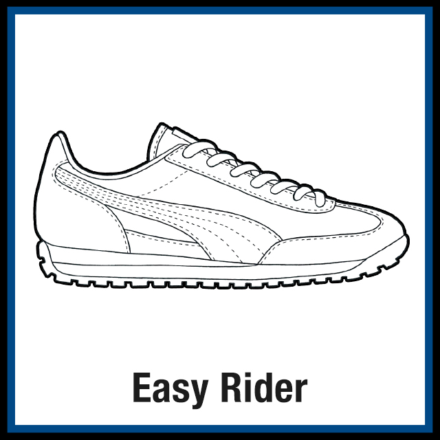 Puma easy rider sneaker coloring pages