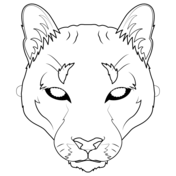 Cougar coloring pages free coloring pages