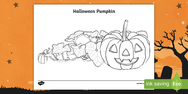 Halloween pumpkin louring sheet save time planning