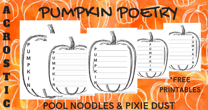 Acrostic pumpkin poetry