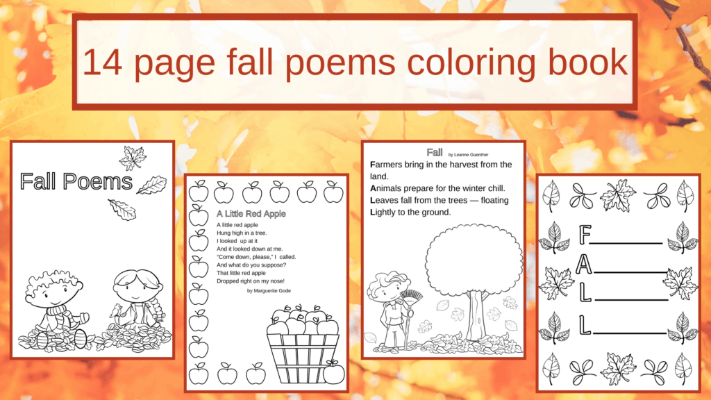 Autumn poems for kids to put you in the mood for fall