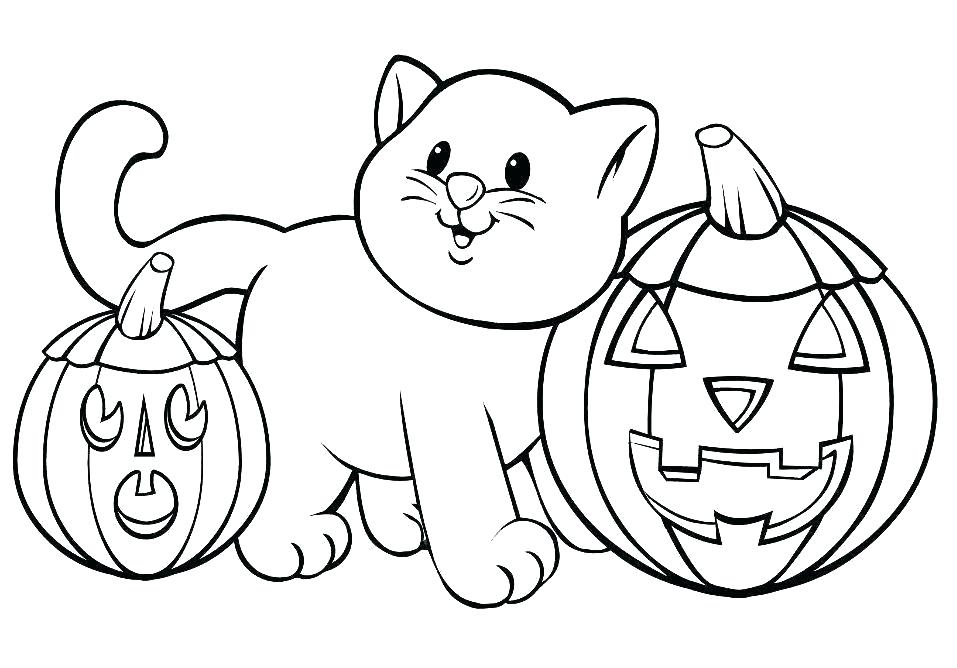 Halloween pumpkin coloring pages