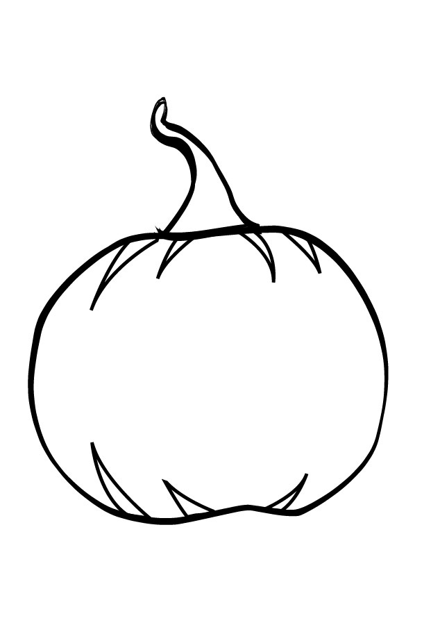 Free printable pumpkin coloring pages for kids