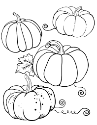 Coloring pages free blank pumpkin coloring pages