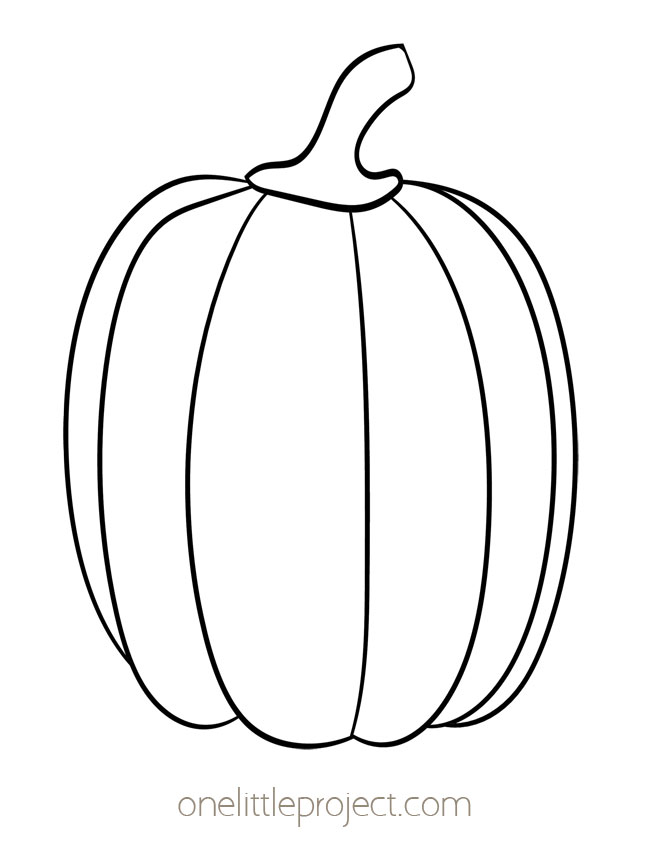 Pumpkin template free printable pumpkin outlines