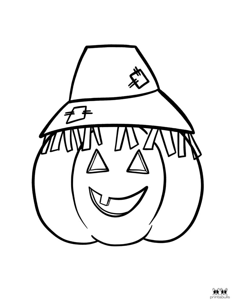 Free printable pumpkin coloring pages sheets