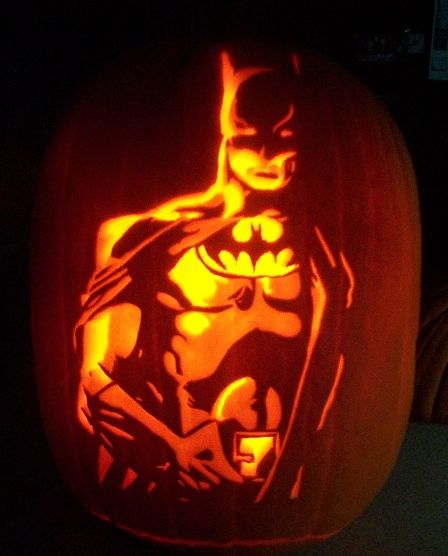 Batman by pumpkinsbylisadeviantart on deviantart pumpkin carving halloween pumpkin designs batman pumpkin