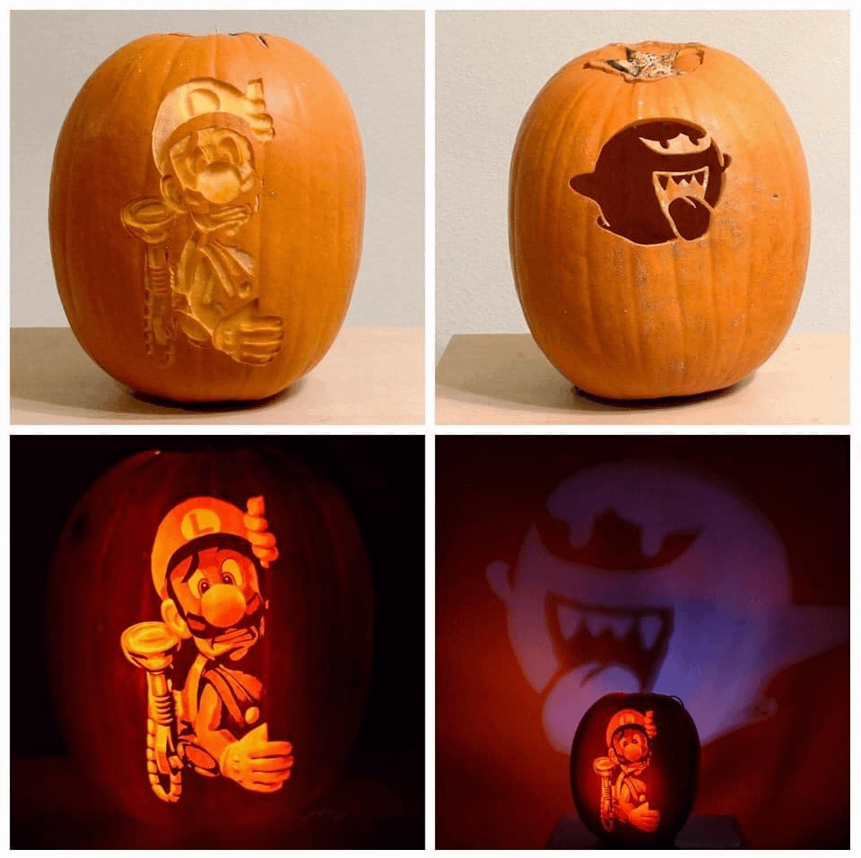 This way of carving pumpkins rgaming