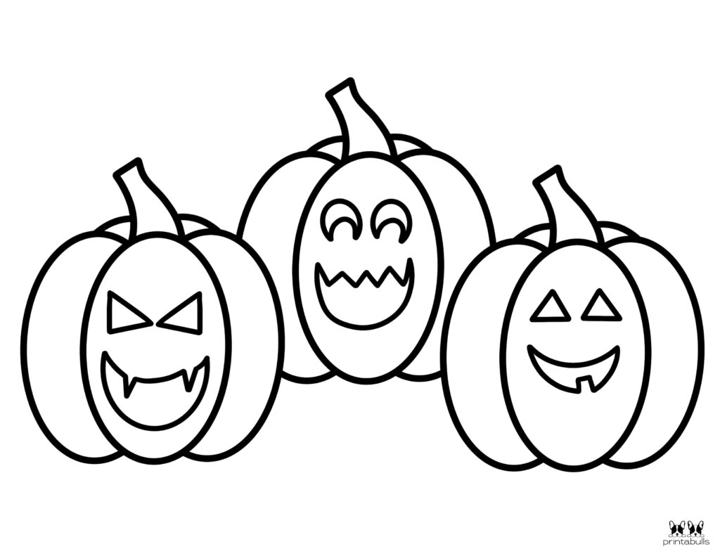 Free printable pumpkin coloring pages sheets