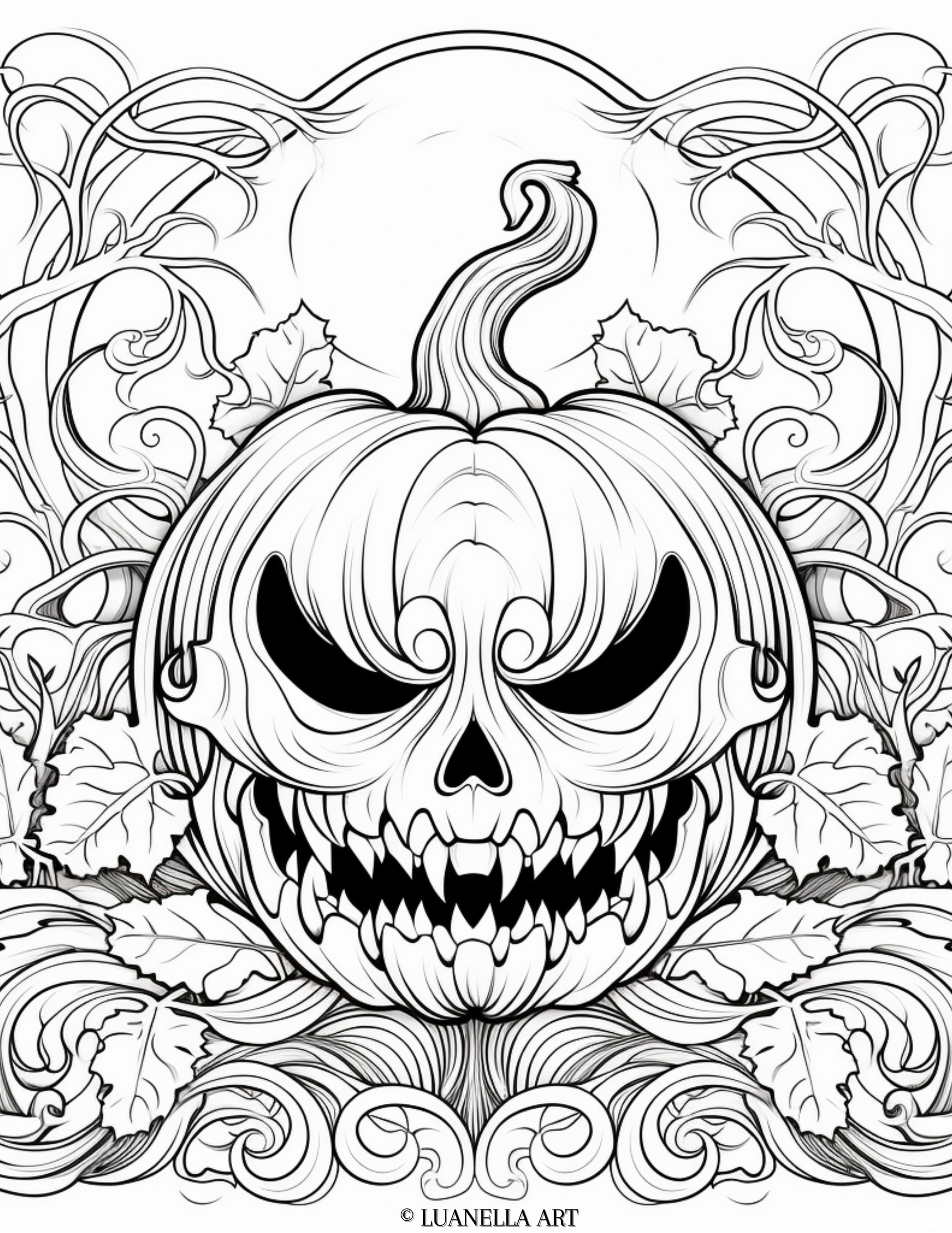 Best pumpkin carving art unique halloween aesthetic instant downlo â luanella art