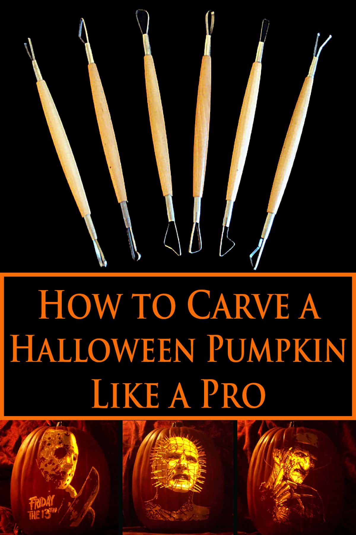 How to carve a pumpkin like a pro