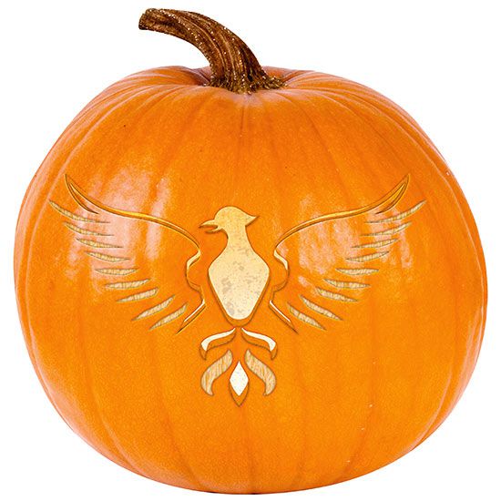 Free mythical creature pumpkin stencils for halloween