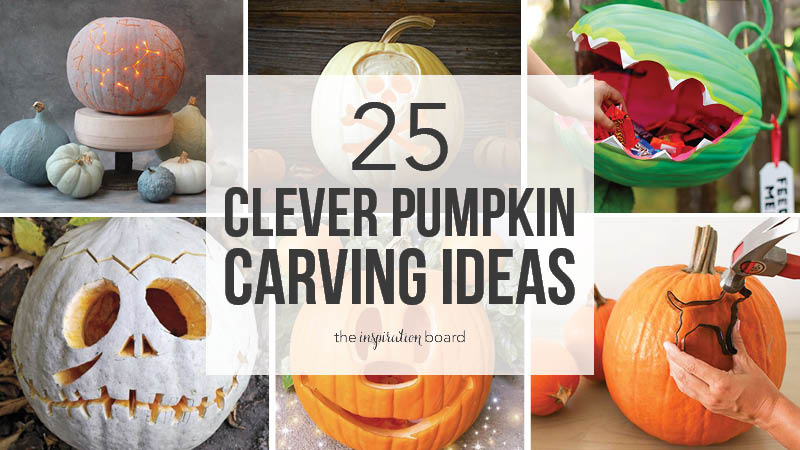 Clever pumpkin carving ideas