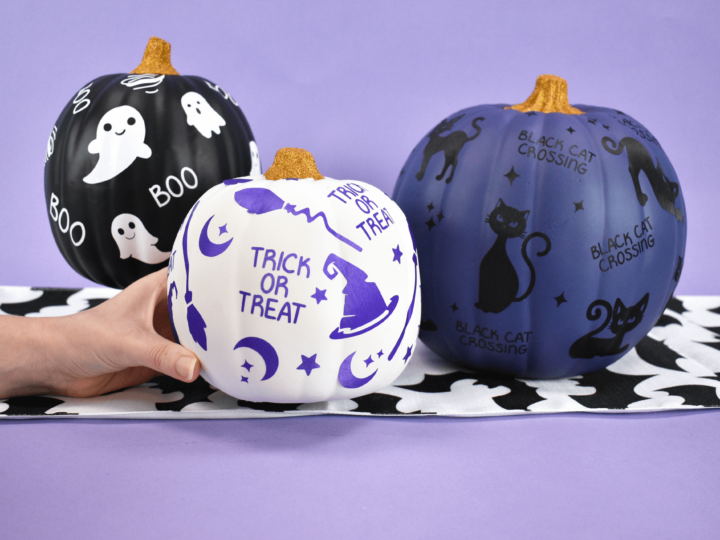 Diy halloween pumpkins with cricut abbi kirsten collections