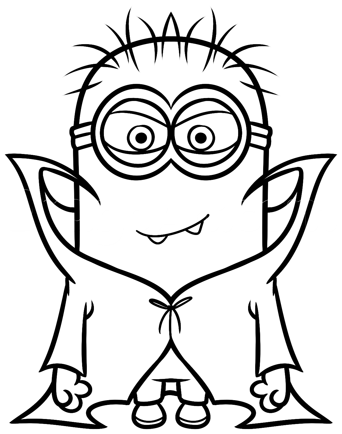 Minions coloring pages for kids