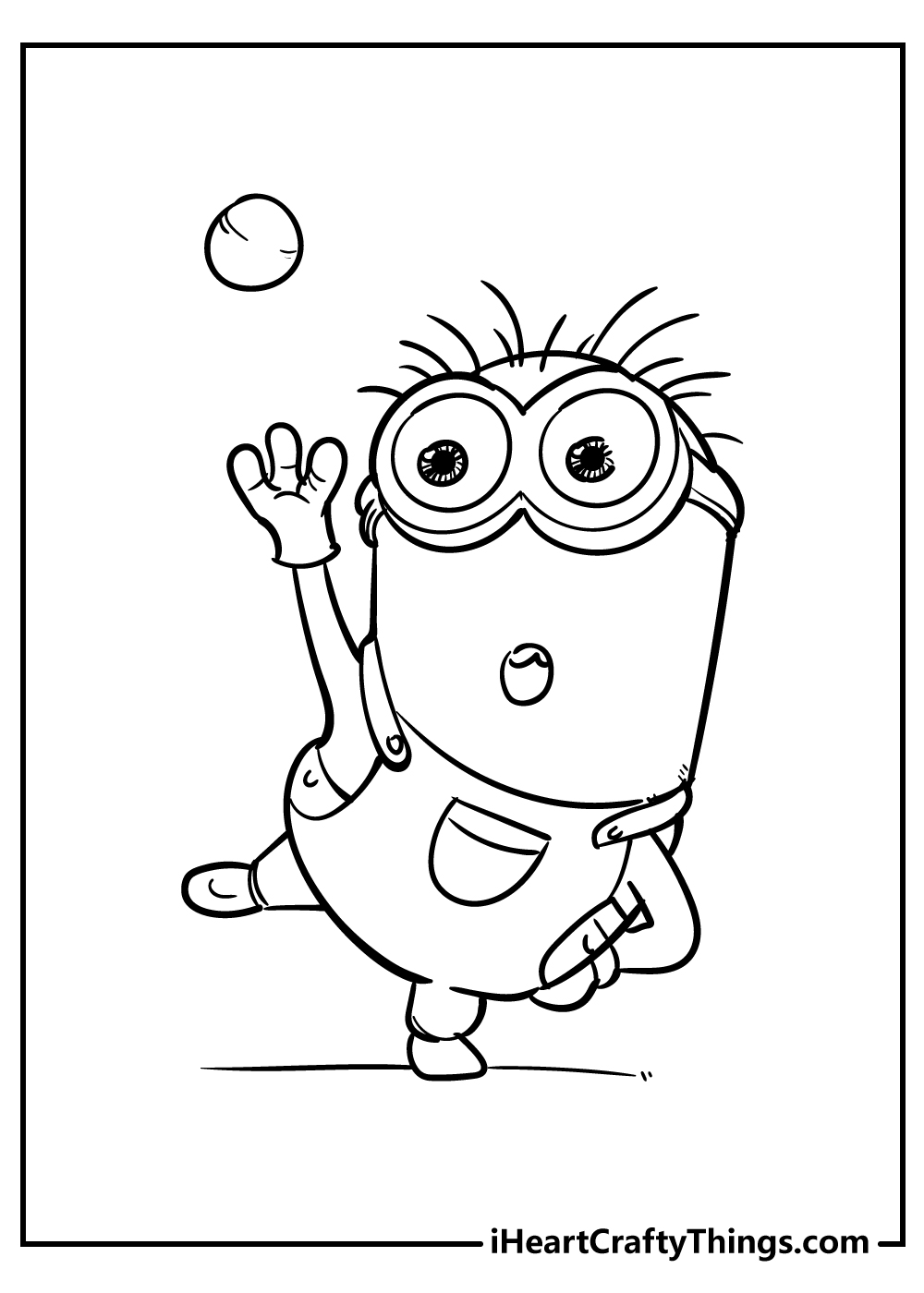 Minions coloring pages free printables