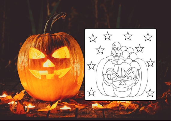 Halloween pumpkin coloring pages the big pumpkin halloween coloring book printable pages pdf digital download