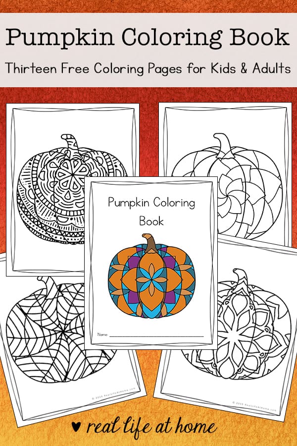 Pumpkin coloring pages free printable pumpkin coloring book