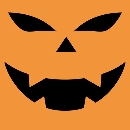 Scary pumpkin carving patterns