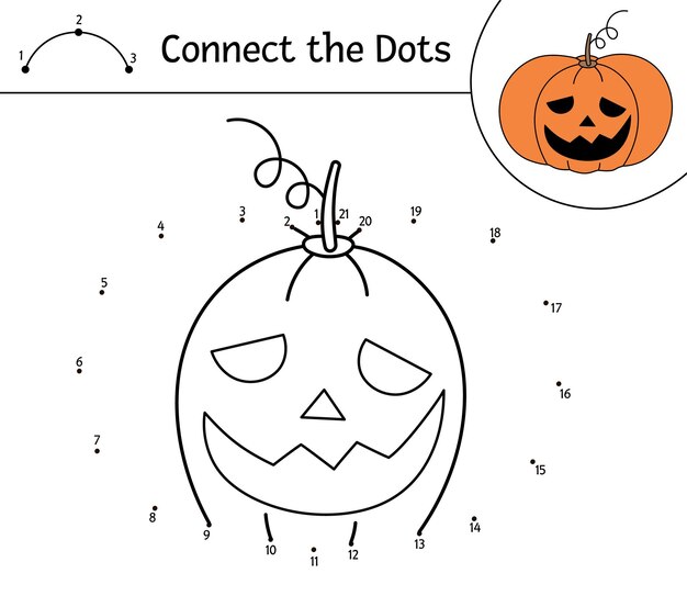 Premium vector vector halloween dot