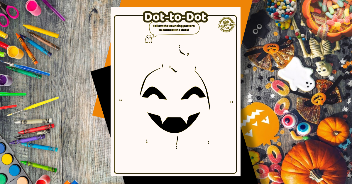 Delightful halloween dot to dot printables kids activities blog