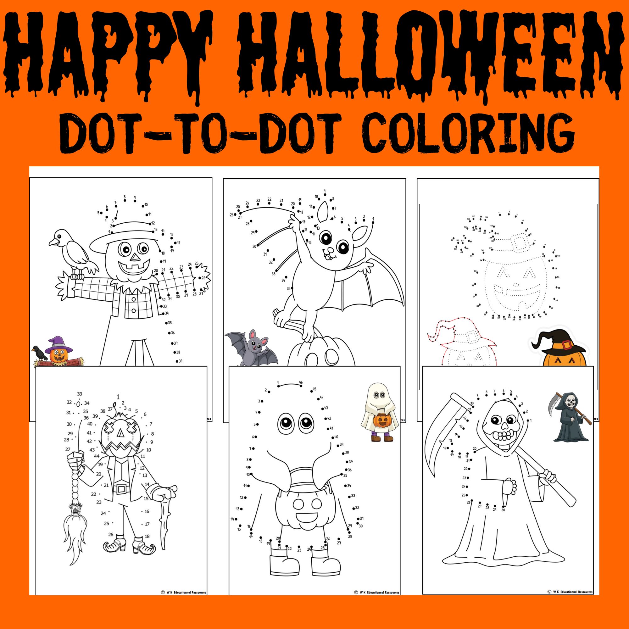 Halloween holiday dot