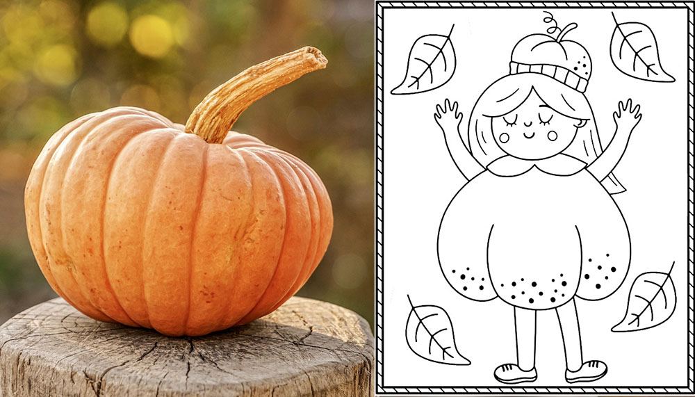 Halloween pumpkin day coloring pages